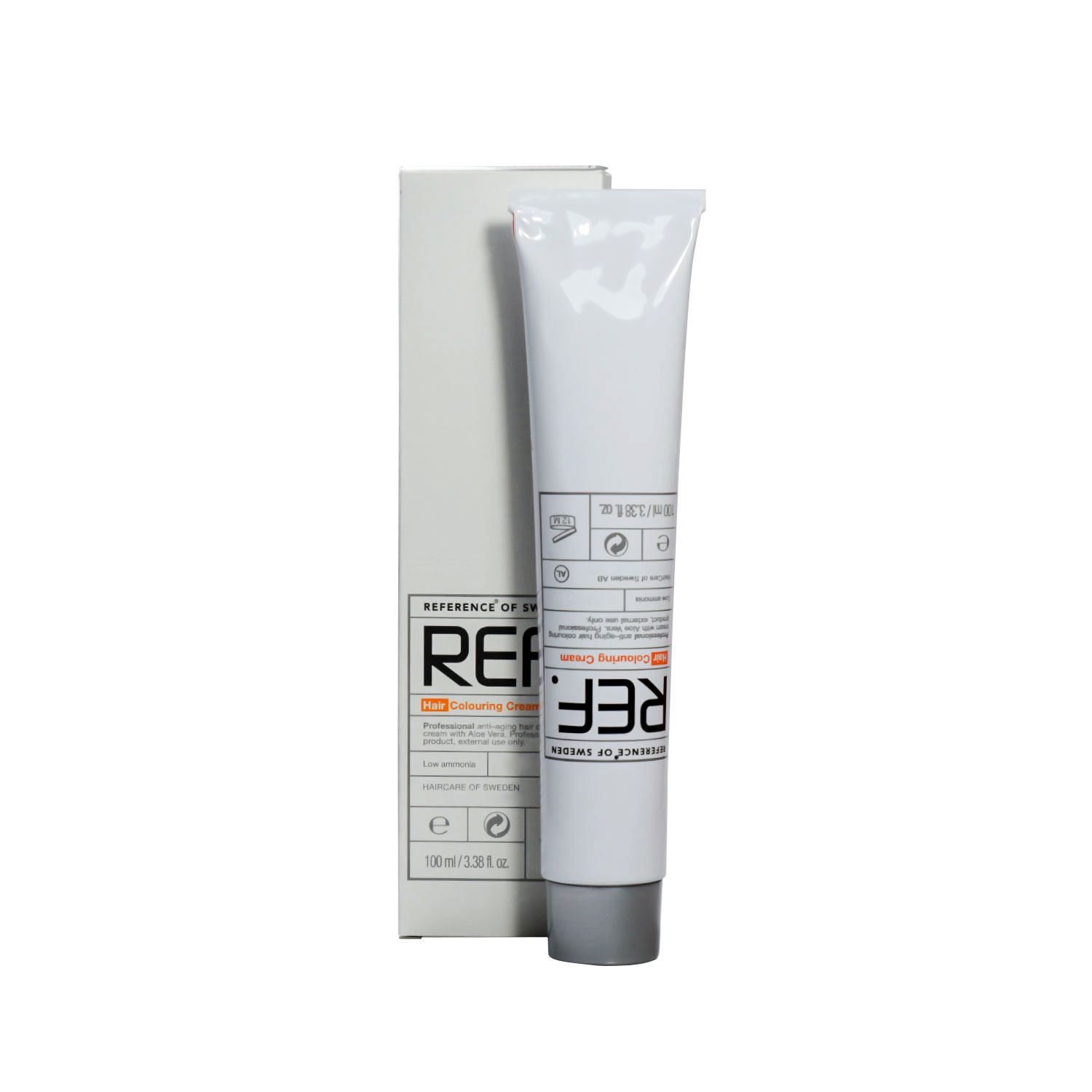 رنگ موي ایتالیائی کم آمونیاک رف - 100 میل - رنگبندی - REF Hair Color