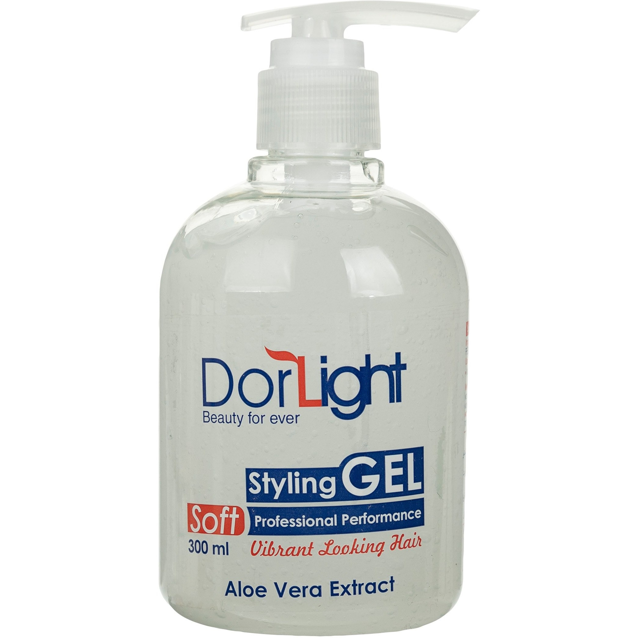 ژل مو پمپي درلايت - انواع مختلف 300 ميل - Dorlight
