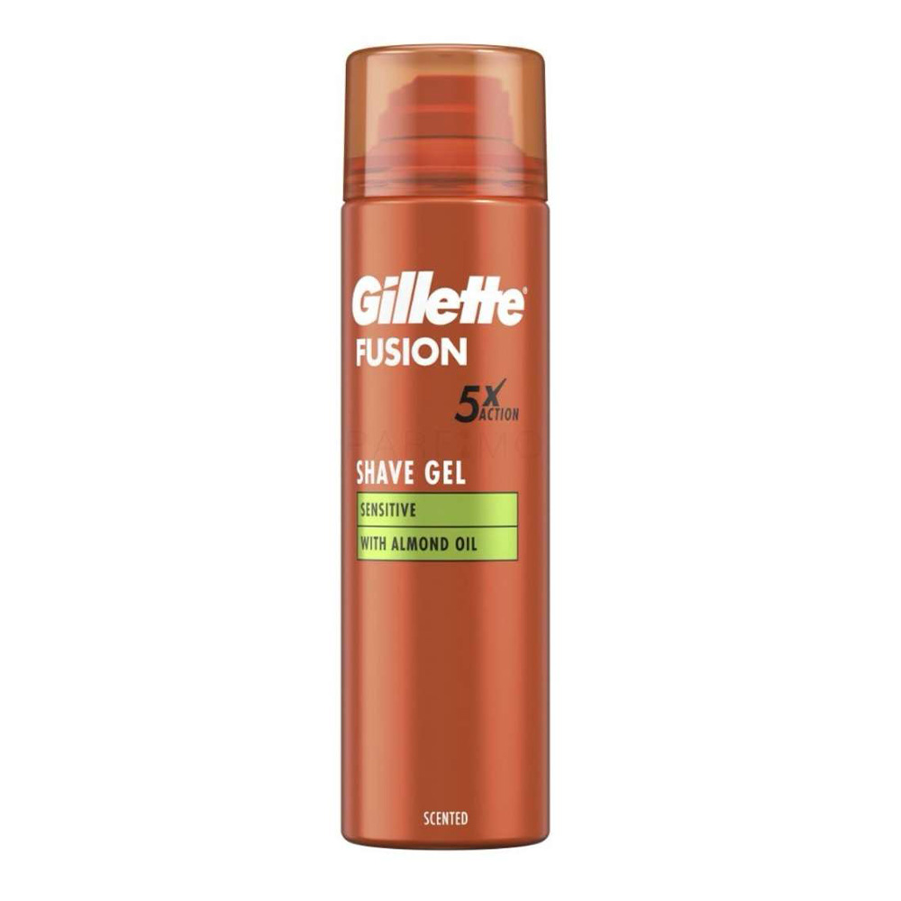 ژل اصلاح صورت ژیلت 5 فیوژن - 200 میل - Gillette