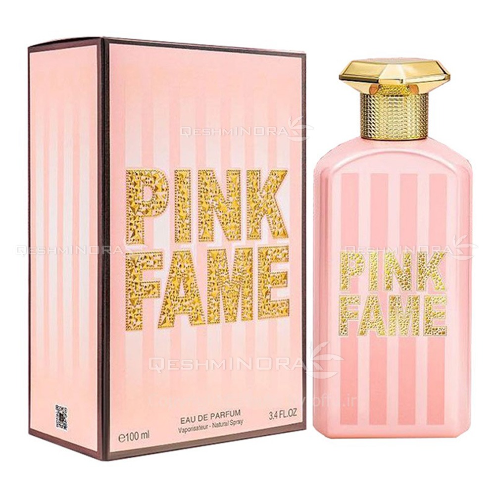 ادو پرفيوم زنانه پینک فیم فرگرانس ورلد - 100 میل - Fragrance World Pink Fame