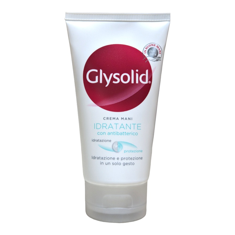 کرم تيوپي ايدراتانت مرطوب کننده آنتی باکتریال جلي سوليد  - 100 ميل - Glysolid