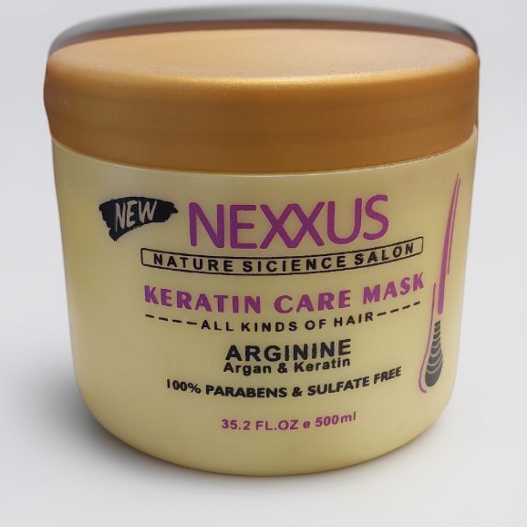 ماسک مو داخل حمام بدون سولفات حاوی آرگان و کراتین نکسوس - 500 ميل - Nexxus