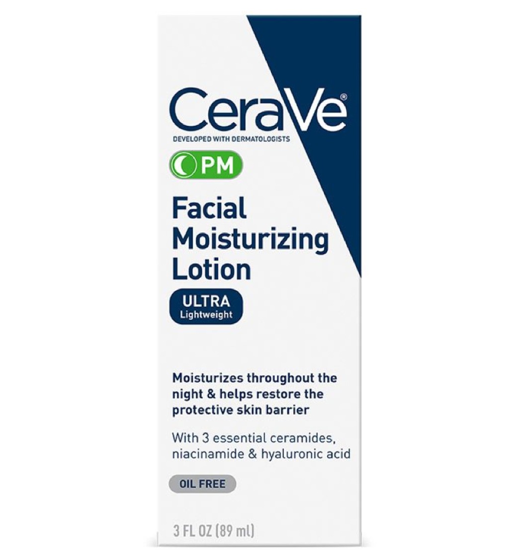 کرم لوسیون آبرسان صورت فاقد چربی سراوي - سبک ویژه شب - Cerave