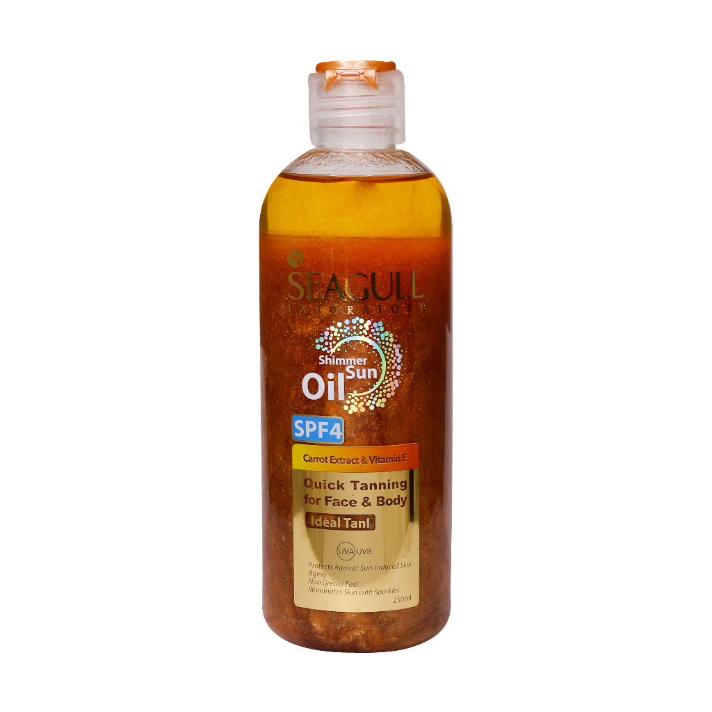 روغن برنزه کننده توسط آفتاب اکليلي سي گل - 250 میل - Seagull