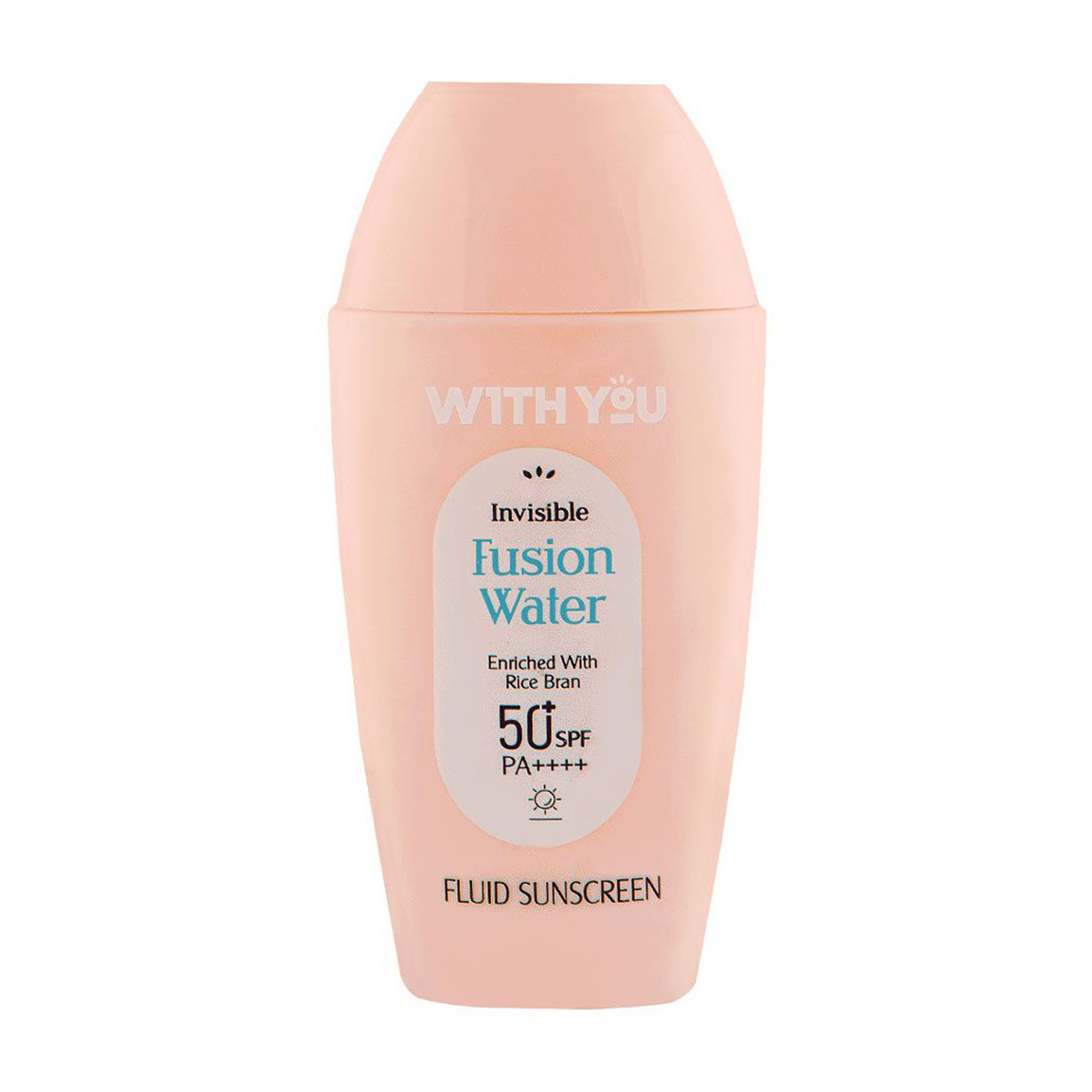 کرم ضد آفتاب فيوژن واتر فلوئيد بدون رنگ ويت يو With You -  SPF50
